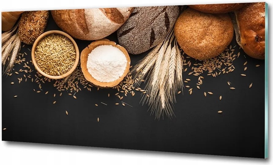 Fotó üvegkép Eper a víz alatt 100x70