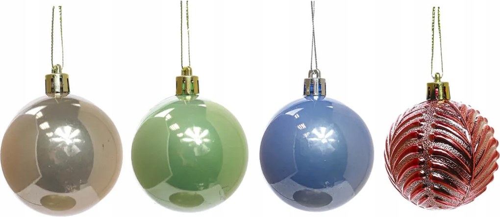 Karácsonyfadísz pasztell 4 cm 16 db