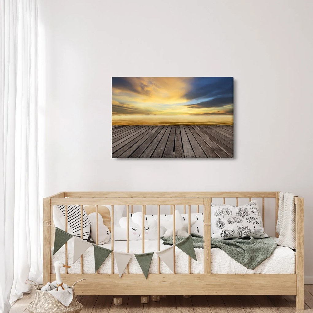 Kép - Kilátással rendelkező móló (90x60 cm)
