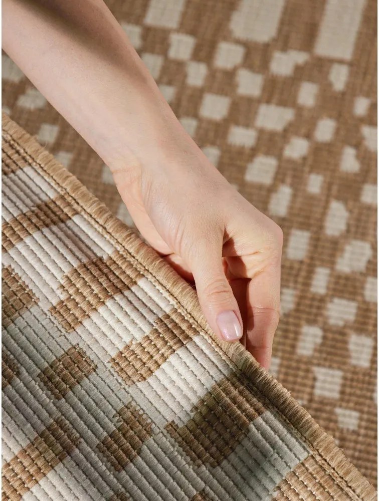 Krémszínű-natúr színű kültéri-beltéri szőnyeg 160x230 cm Haringey Barkham – Ted Baker