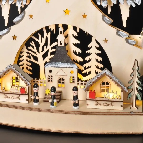 Solight 1v282 - LED karácsonyi dekoráció LED/2xAA/meleg fehér fa