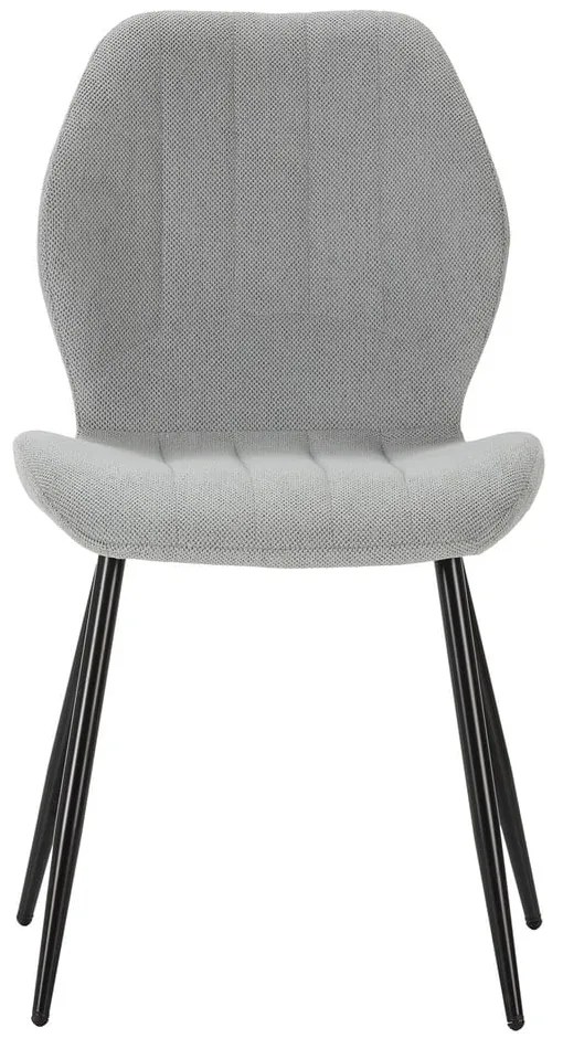 Világosszürke étkezőszék szett 4 db-os Milu – Marckeric