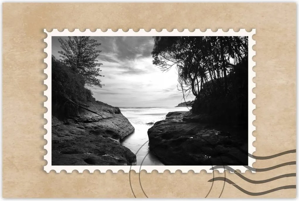 Poszterek 60x40 Magas sziklapart