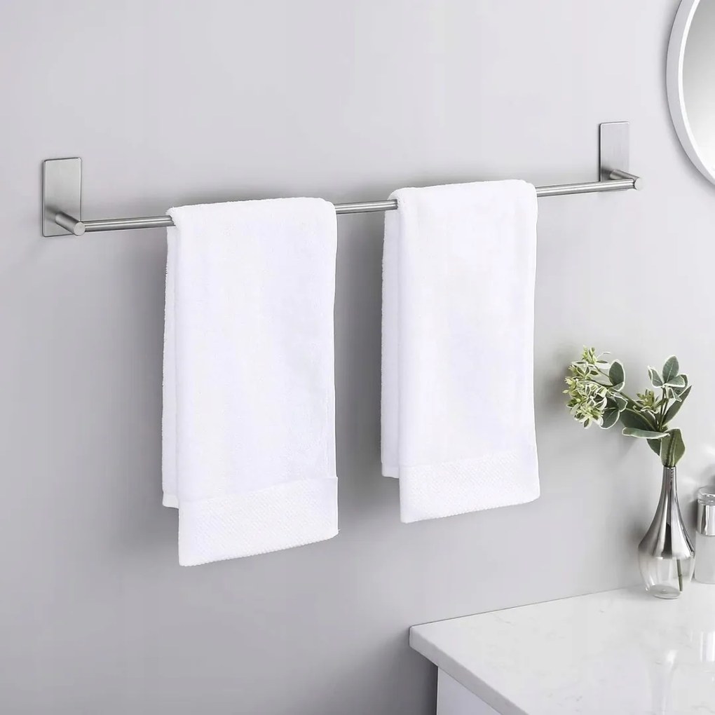 Kes Törölközőtartó rozsdamentes acél 40 cm