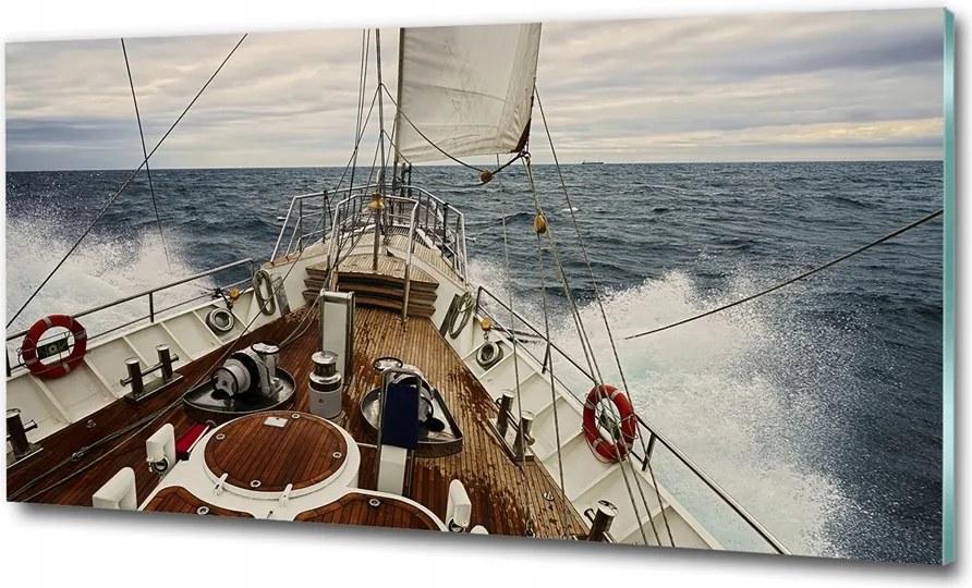 Fotó kép edzett üveg Motorkerékpár 125x50