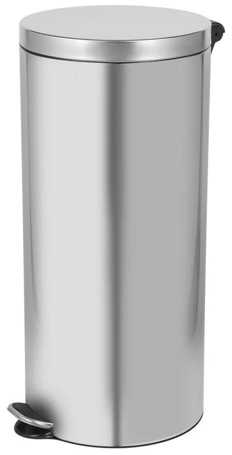 Alda pedálos kuka Soft Close Freedom Fresh 30 l,rozsdamentes acél matt, 30 l