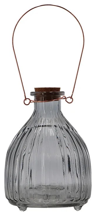 Üveg darázscsapda, 18 cm, szürkéskék