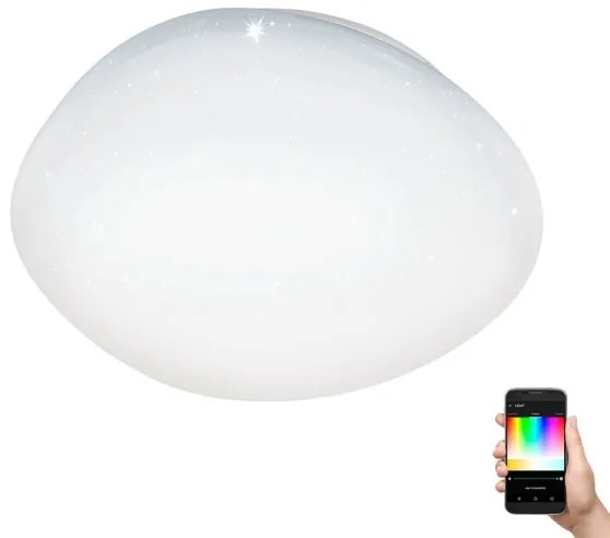 Eglo 900129 - LED RGBW dimmelhető mennyezeti lámpatest SILERAS-Z LED/33W/230V