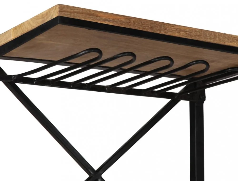 tömör mangófa traktor borszekrény 49 x 31 x 172 cm