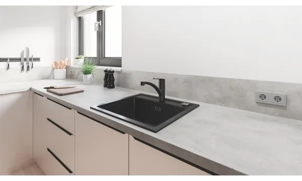 GROHE 324412432 - mosogató csaptelep START 184 mm fekete