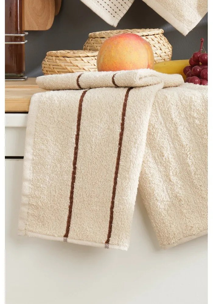 Pamut konyharuha szett 6 db-os 30x50 cm Sofya – Foutastic