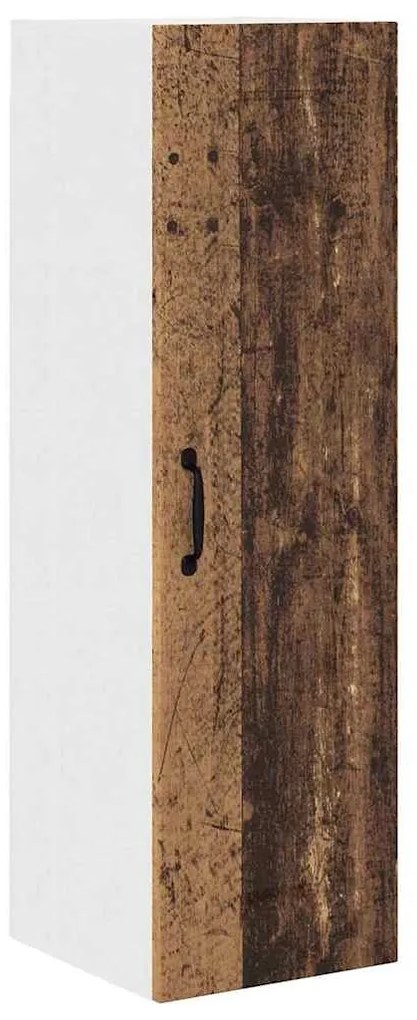 Fali konyhaszekrény polcokkal Öreg fa 30 x 31 x 100 cm Faanyag