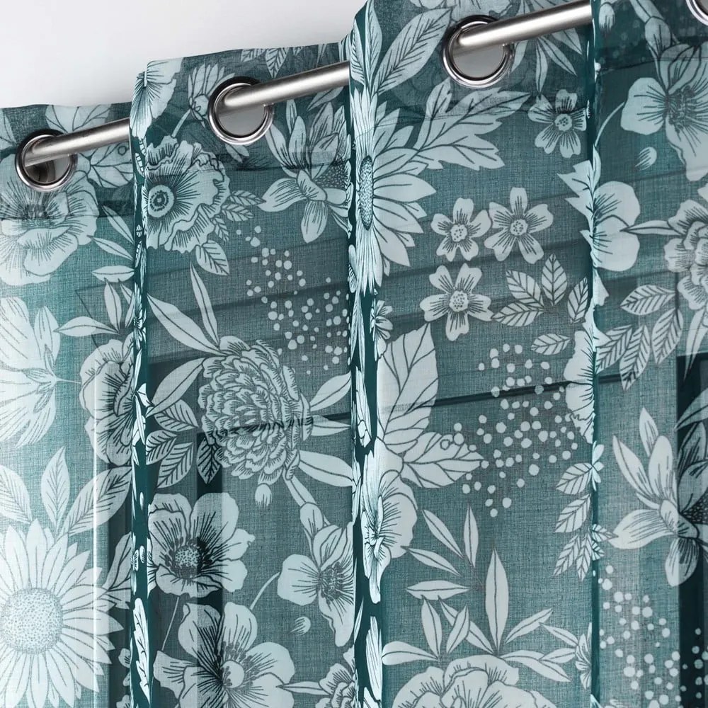 Kék voile fényáteresztő függöny 140x280 cm Milady – douceur d'intérieur