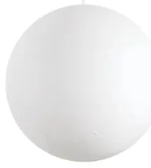 Ideal Lux - Csillár zsinóron CARTA 1xE27/25W/230V átm. 30 cm fehér