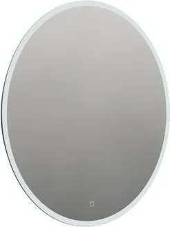 Kerek tükör 80 cm LED világítással, fűtőfólia, érzékelő állítható hőmérséklettel 2700-6500K, IP44 ZIL80KLEDP