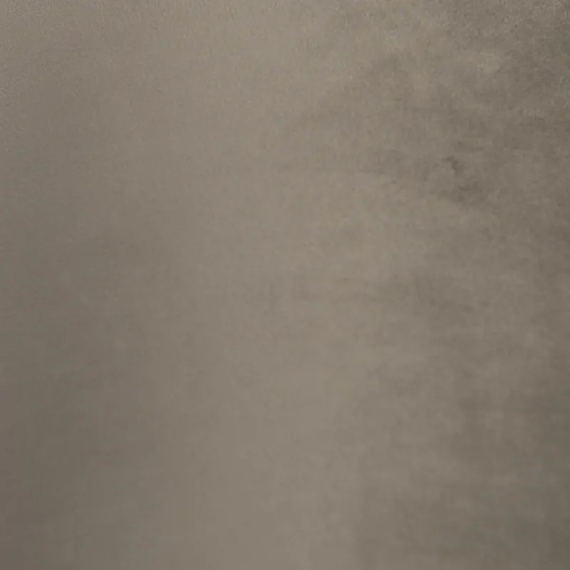 Bársony lámpaernyő taupe színben, 40/40/40, arany belsővel