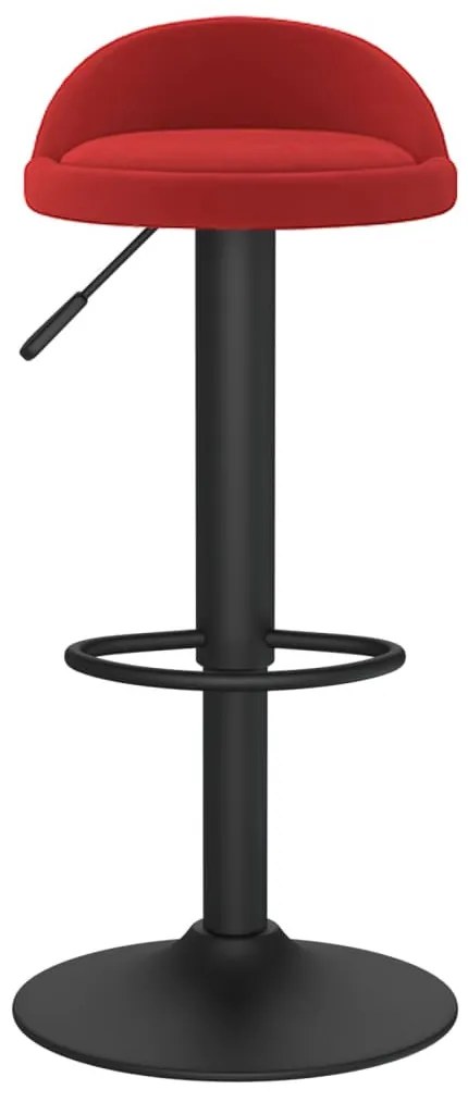 bordó bársony bárszék