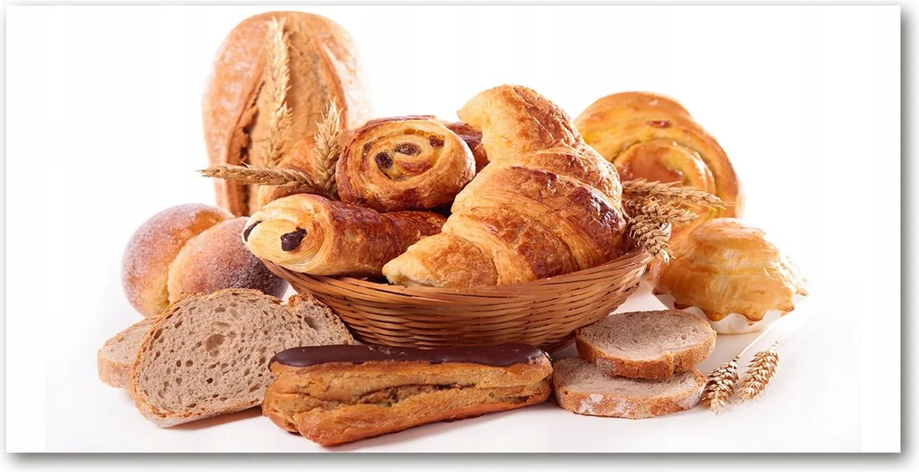 Fotó kép edzett üveg Kenyér 140x70