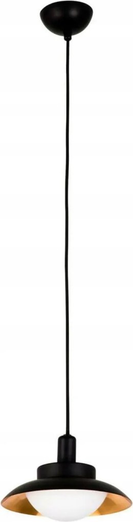 Faro Side 200 függeszték fekete/réz, G9, acél/üveg, 200mm