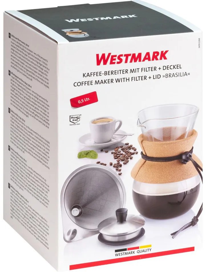 Westmark BRASILIA csepegtető kávéfőző, 500 ml