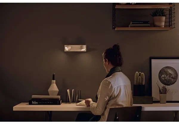 Philips 56242/31/P0 - LED Szabályozható spotlámpa STAR 2xLED/4,5W/230V