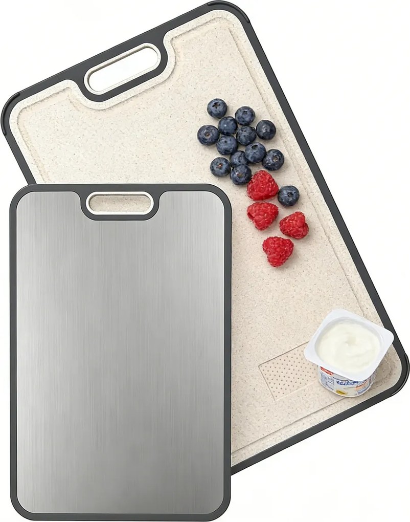 Titán vágódeszka, csúszásgátló, univerzális a konyhába