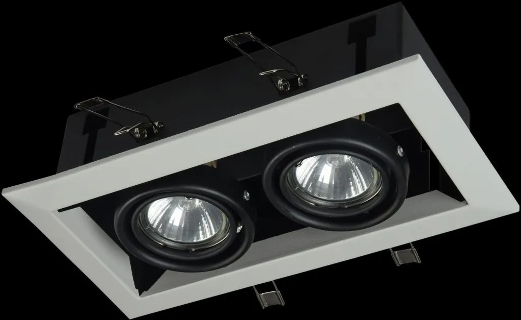 Maytoni METAL MODERN DL008-2-02-W Beépíthető spotlámpa 2xGU10/50W IP20