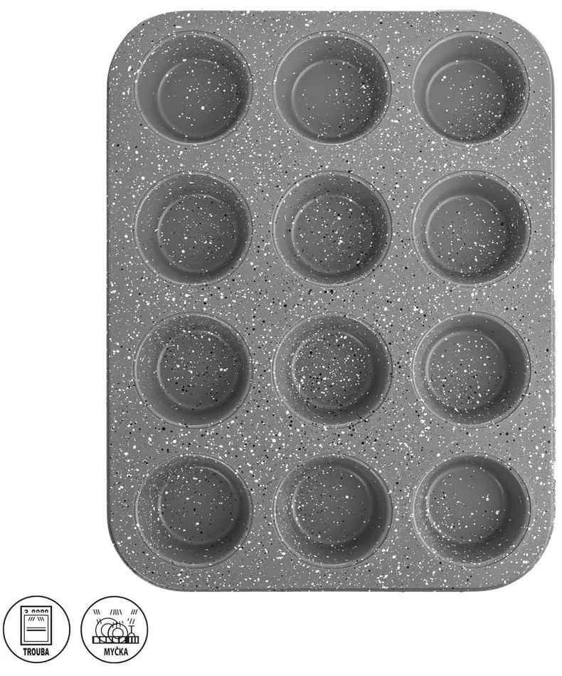 Fém muffin sütőforma 26,5x35 cm Grande – Orion