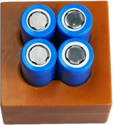 Pozícionáló Forma Akkumulátoros Cella Hegesztőgéphez 18650 Négyzet