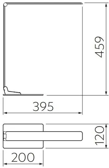 Lámpa Asztali LONEOS 12W, 700lm, AC220-240V, 3-CCT, 5 fokozatú fényerő ,RA>80,USB, fekete