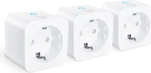 Philips - 3 darabos okos SCHUKO konnektor szett, 2300W, Wi-Fi
