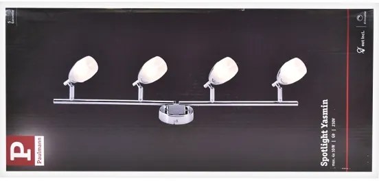 Paulmann 66692 - Spotlámpa YASMIN 4xG9/10W/230V