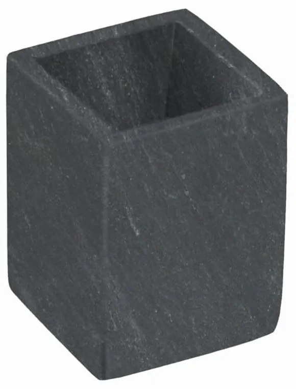 Sötétszürke márvány fogkefetartó pohár Aixa – Kave Home