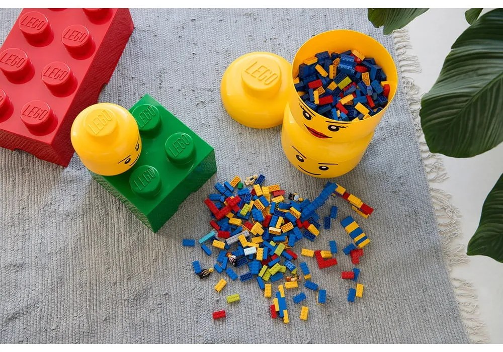 Boy fejformájú tárolódoboz, ⌀ 24,2 cm - LEGO®
