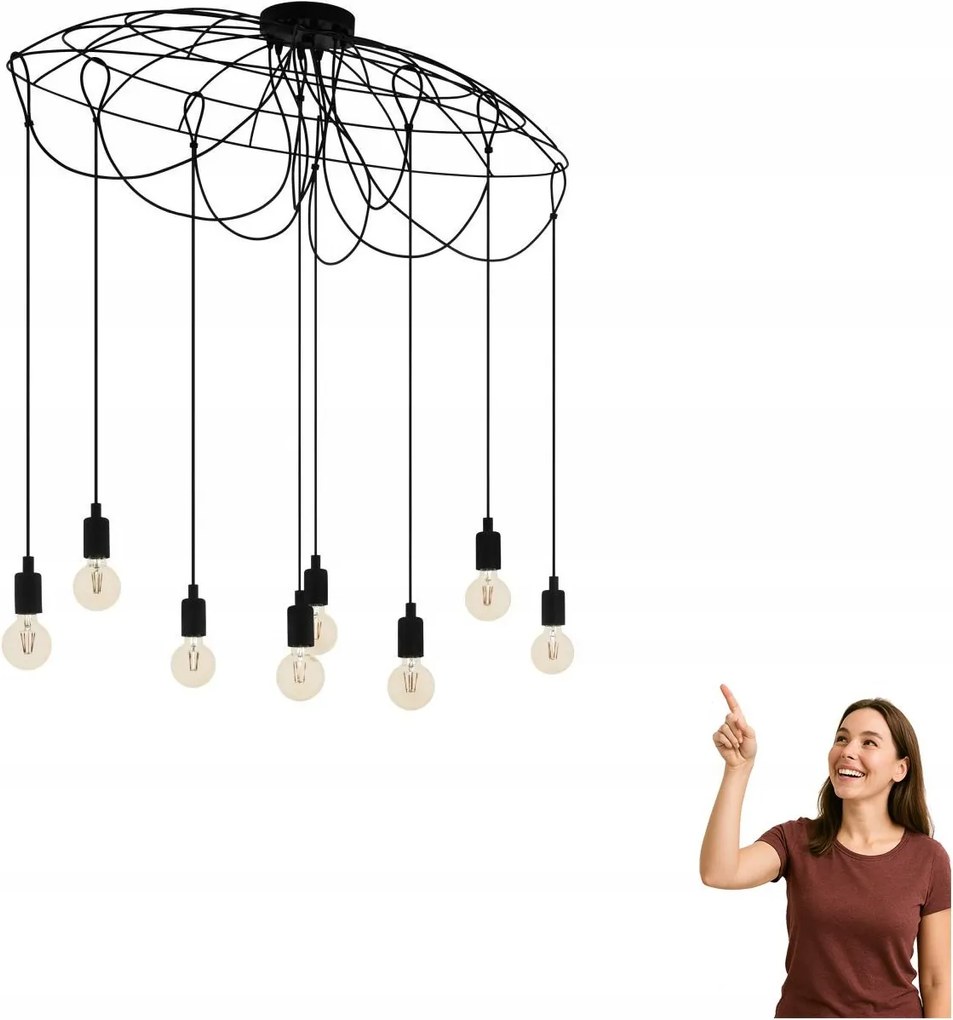 Függő lámpa Hogsmill 43322 Eglo