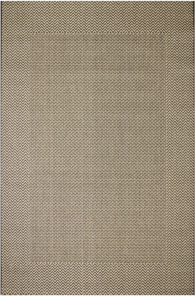 Kültéri Szőnyeg Nappaliba Zsinóros Tartós Halszálka 60x100 cm