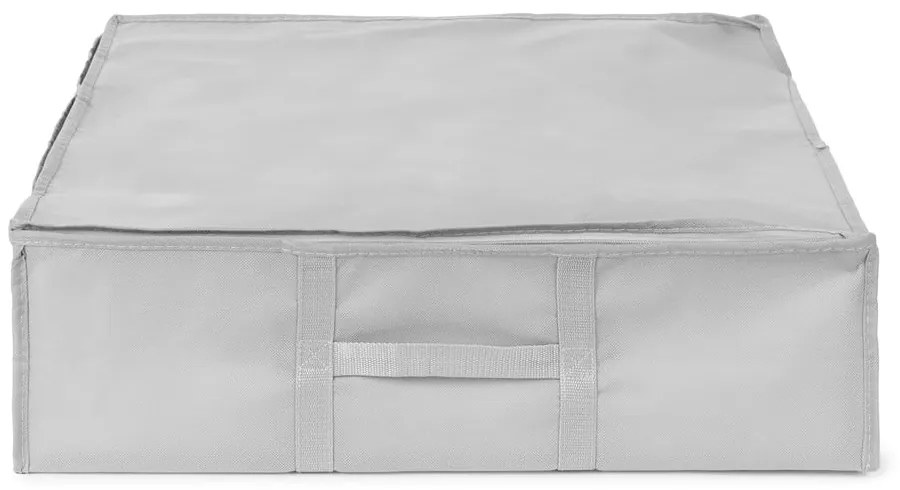 Vákuumos-megerősített textil ruhatároló doboz 56x56x16,5 cm Granit – Compactor