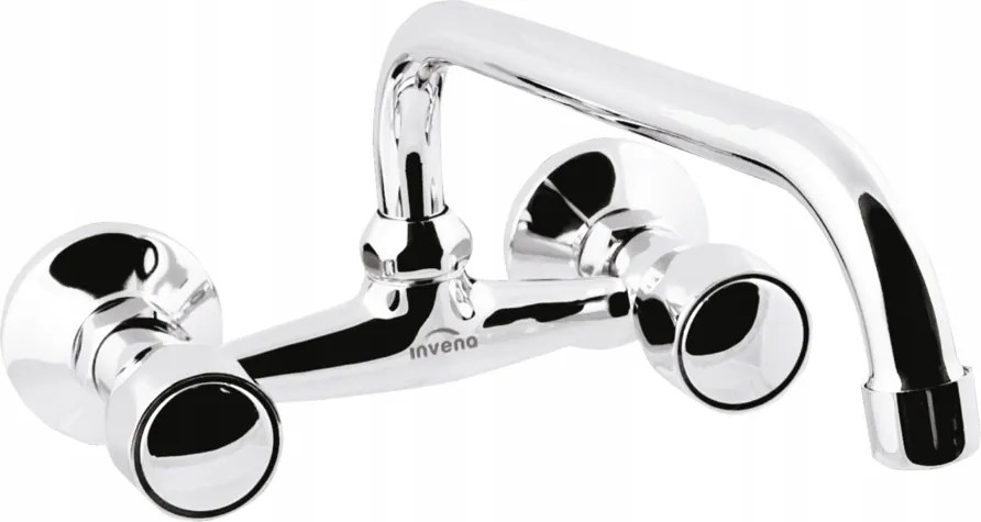Invena Modena Fali Mosdó- És Konyhai Csaptelep, Króm