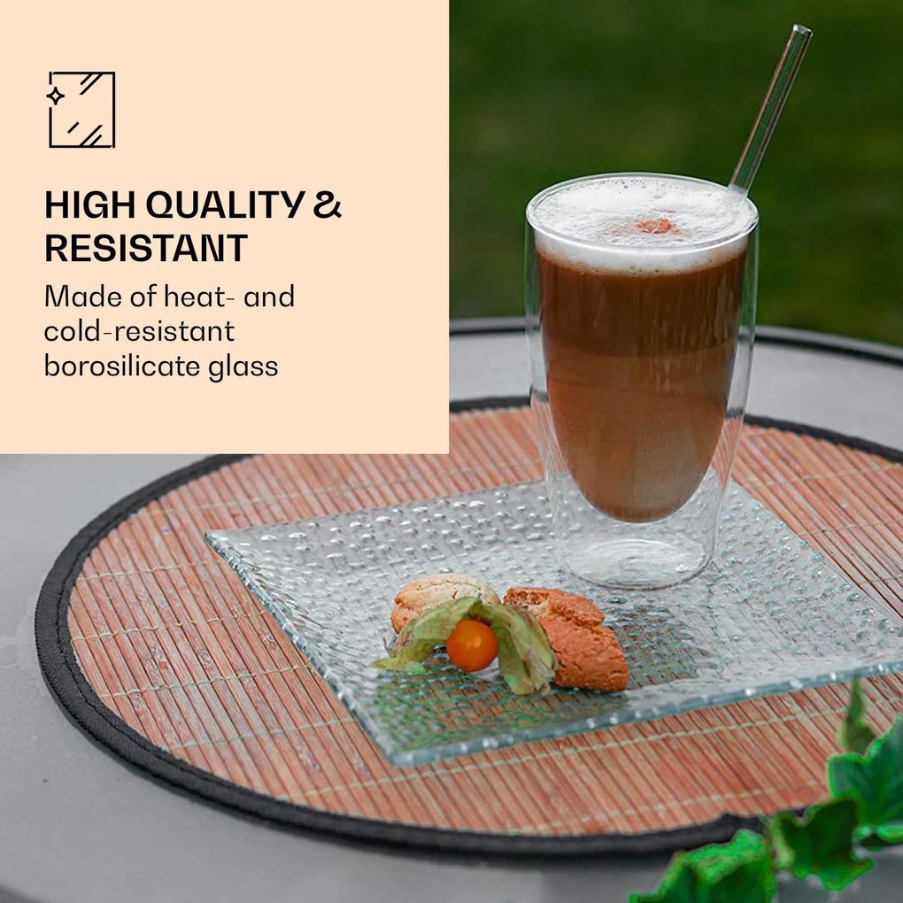 Feelino DUOS, duplafalú pohár, 400 ml, kanállal