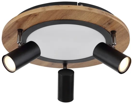 Globo 67307D - LED Spotlámpa KASSU 3xGU10/5W + LED/15W/230V