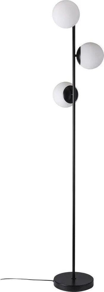 Nordlux modern állólámpa lilly fehér fekete nor48613003