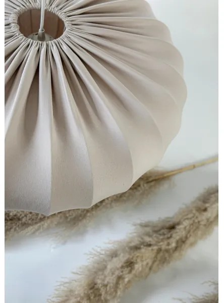 Kábeles csillár CAFEE 1xE27/40W/230V, átmérő 66 cm, bézs