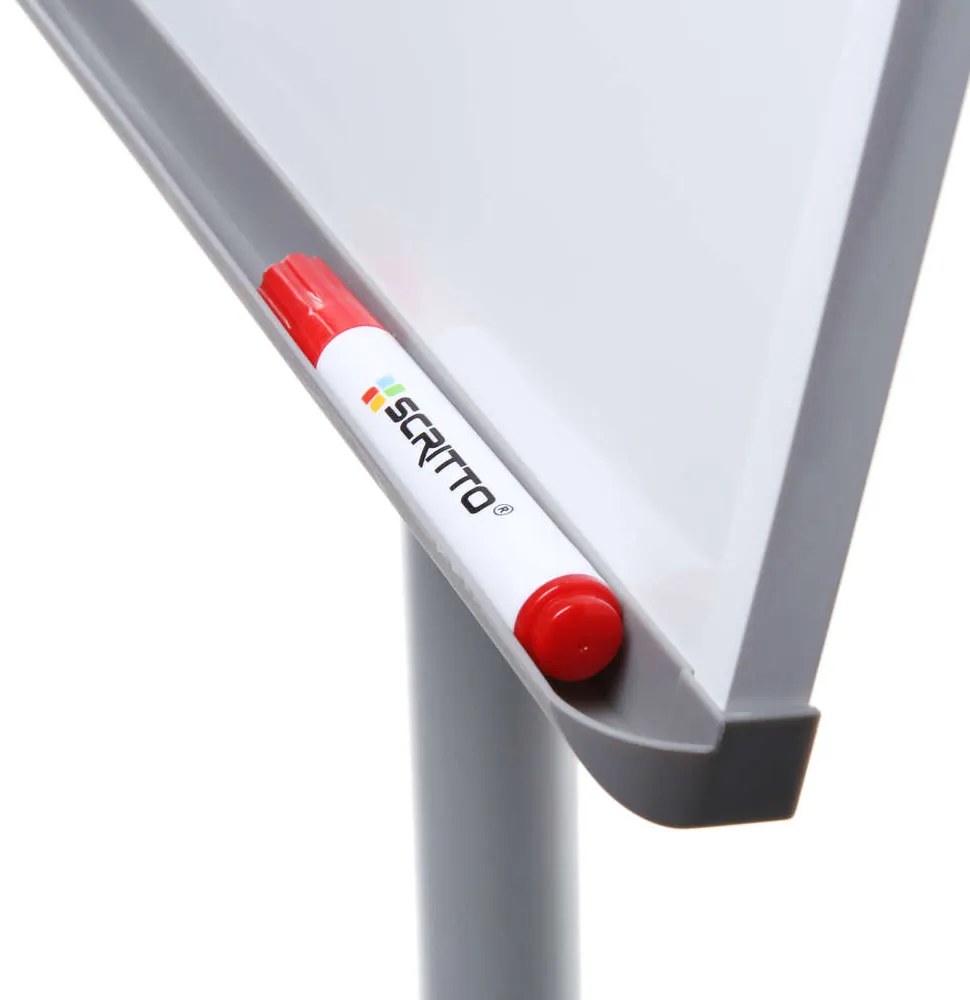 Flipchart SICO Vario Round 68 x 100 cm, fehér