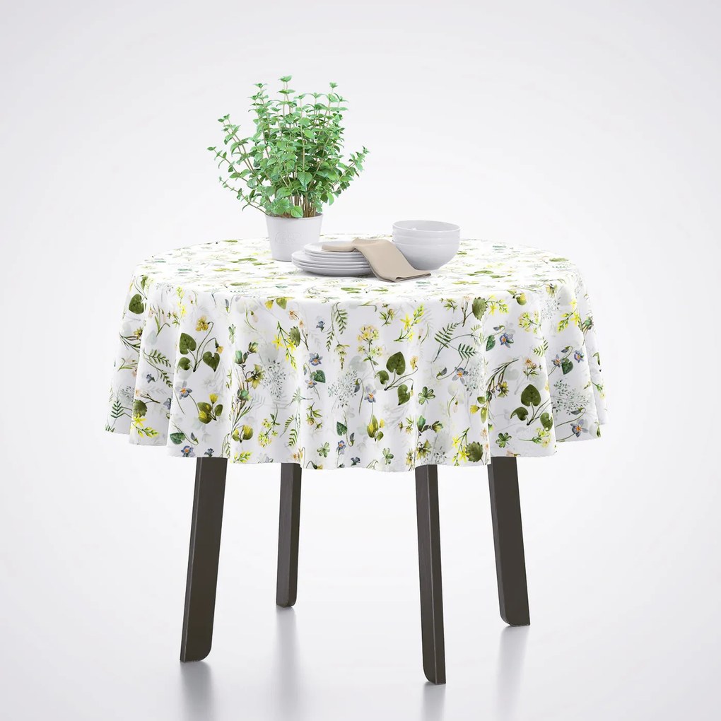 Kerek Abrosz Étkezőasztalhoz, Átmérője 140 CM.