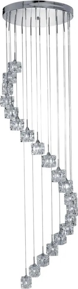 Függeszték Króm ICE CUBE SEARCHLIGHT 7820-20-LED