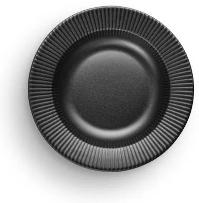 Legio Nova Plate 22 cm mély, fekete - Eva Solo