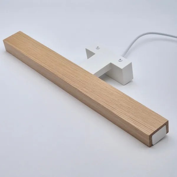 Brilagi- LED Fürdőszobai tükörmegvilágítás WOODY MIRROR LED/8W/230V IP44 tölgy/fehér