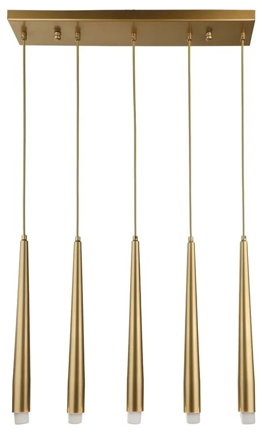 Aranyszínű függőlámpa Agusta – Squid Lighting