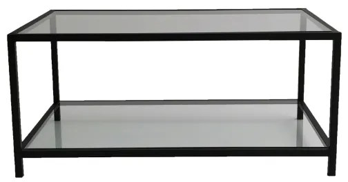 Kávésasztal ASTRO 40x90 cm fekete