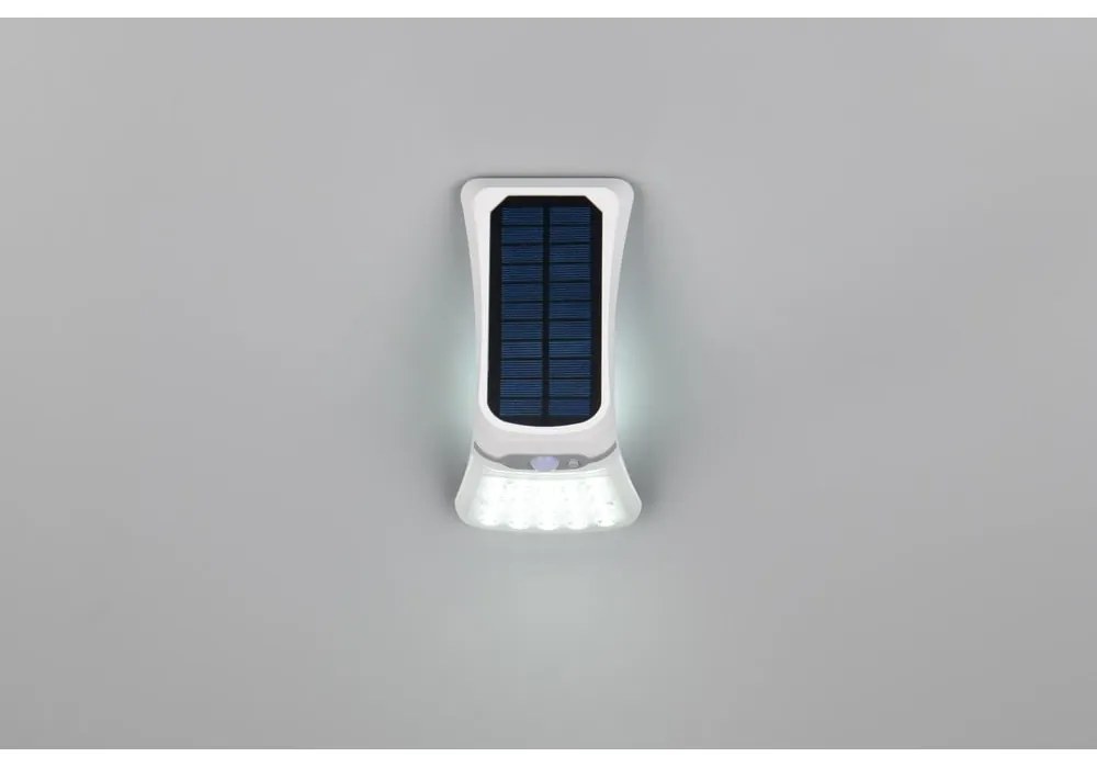 Napelemes LED fali kültéri lámpa (magasság 22 cm) Diadema – Reality